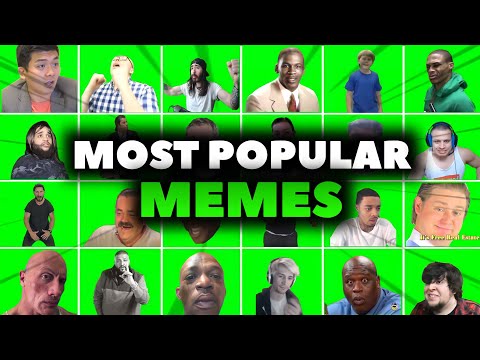 100 GREEN SCREEN MEMES FOR EDITING | NO COPYRIGHT | FREE DOWNLOAD