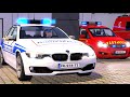 Emergency Call 112 French Police Responding 4K