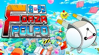 Forza Polpo! - Crazy Japanese Jumping Flash! Inspired Game in a City Frozen in Time by Pink Energy!