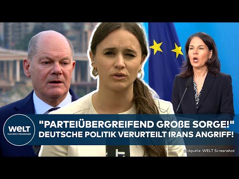 IRAN GREIFT ISRAEL AN: Deutsche Reaktionen "Sehr großes Entsetzen!" Scholz warnt vor Eskalation!