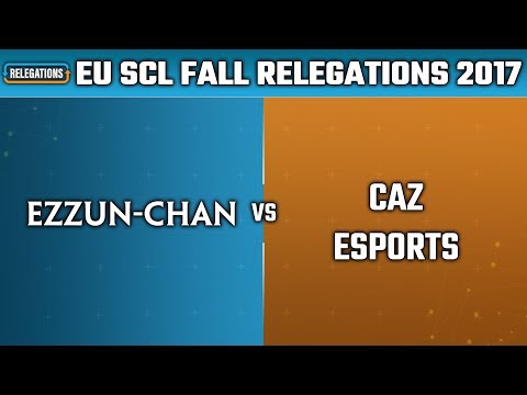 SMITE: SCL Fall Relegations EU 2017 - Ezzune-Chan vs. CAZ Esports