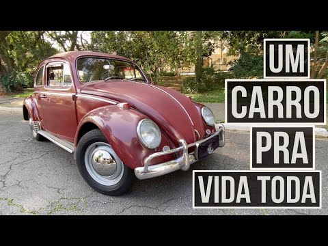 FUSCA 1966: este exemplar foi o único carro de uma vida toda