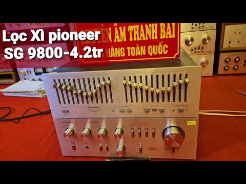 đã bán Equalizer Pioneer SG 9800 . cực gấu. phạm thức audio. 0972192087 đc 468 điện biên . nam định