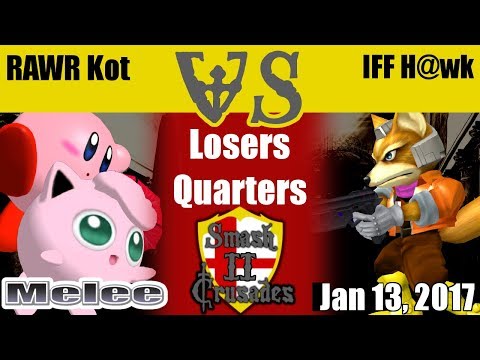 JGGSCII - Melee Losers QF - RAWR Kot (Kirby/Jiggly) VS IFF Hawk (Fox)