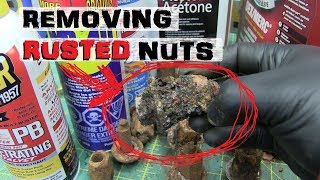 BEST Oil for Rusty Bolts? | WD-40 vs. Secret Sauce