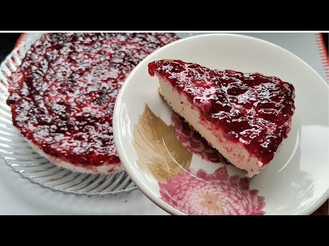 CHEESECAKE DE FRUTAS VERMELHAS PERFEITO MUITO FÁCIL