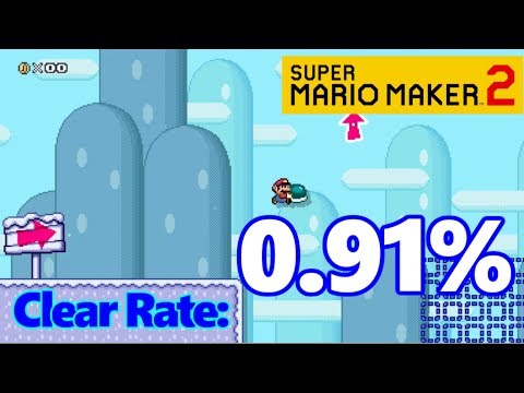 【Super Mario Maker2】Hardest Expert Levels : 20 second on/off speedrun【Nintendo Switch】マリオメーカー2