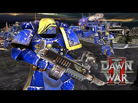 Astartes Mod — Primaris Ultramarines & IG vs Tyranids | WH40K: Dawn of War II: Retribution
