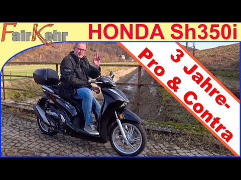Three years of the HONDA Sh 350i - a summary