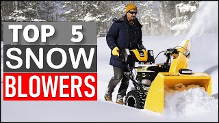 Top 5 Best Gas Snow Blowers in 2026
