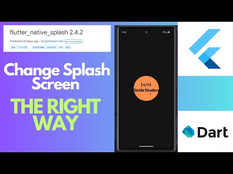 Flutter | Add Splash Screen the right way (2024)
