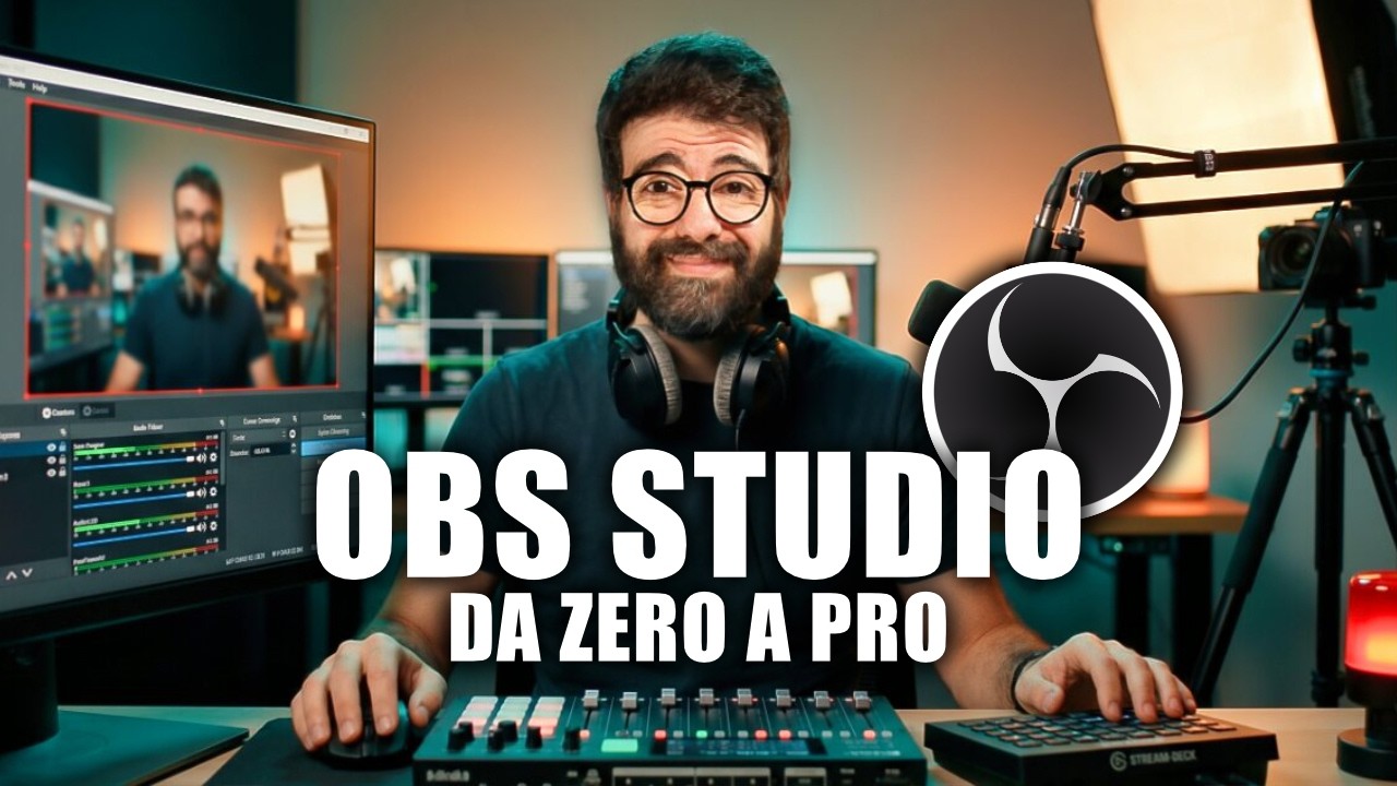 OBS STUDIO 📽️ il CORSO DEFINITIVO per REGISTRARE VIDEO e LIVE STREAMING!