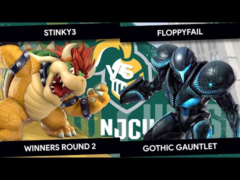 NJCU Gothic Gauntlet 2023 - Stinky3 (Bowser) vs FloppyFail (Dark Samus)- Winners Round 2