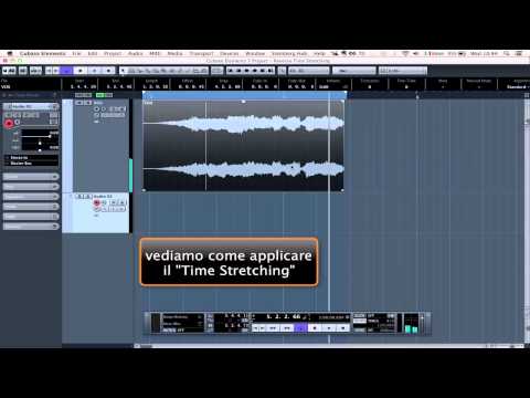 Cubase - Reverse e Time Stretching