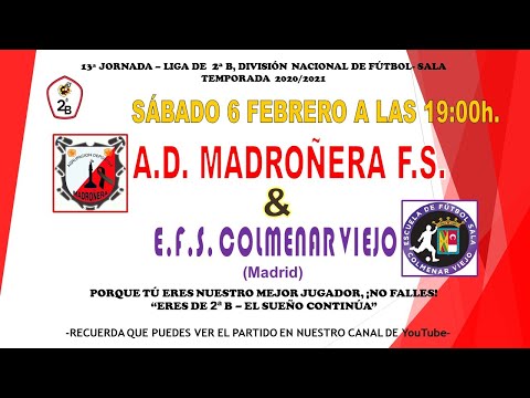 AD Madroñera FS vs Colmenar Viejo