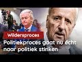 Hiddema vs Spong over politiek schijnproces Wilders