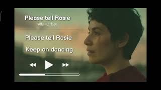 Alle Farben "Please Tell Rosie" (Lyric Video)🎥
