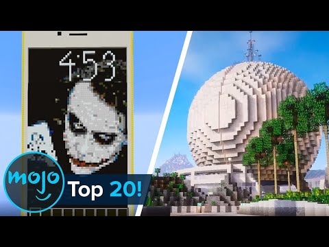 Top 20 Greatest Minecraft Creations