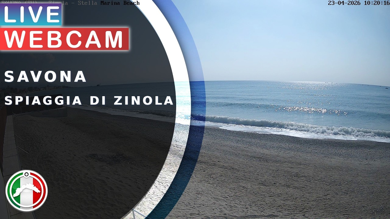 Live webcam view of Zinola Beach Live Cam