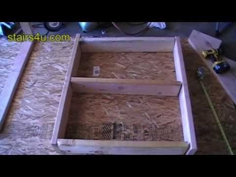 Stair Landing Framing Tips - Carpenter Training Tips