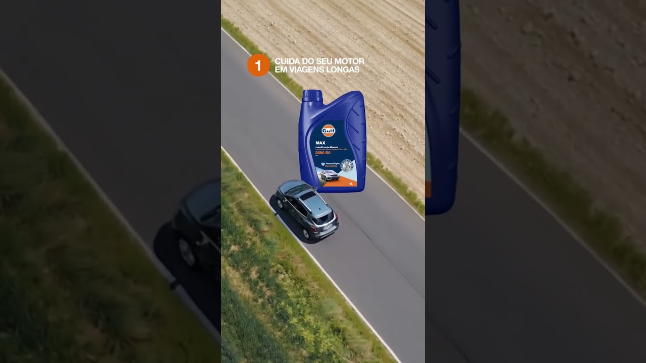 Gulf Max: você merece um motor que aguente o tranco