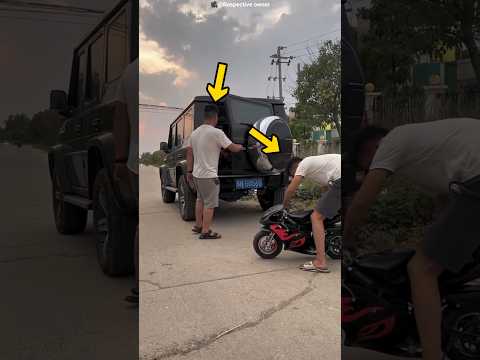 They Tried to Break Their Little Brother's Bike... But It Survived! 😱🏍️ #bike #short
