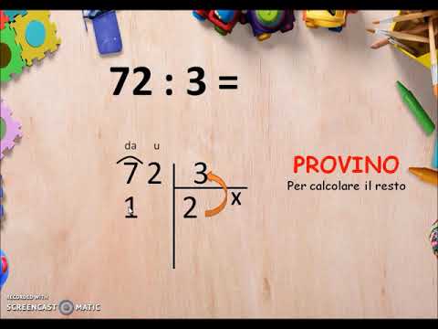 Divisioni in colonna con resto step2