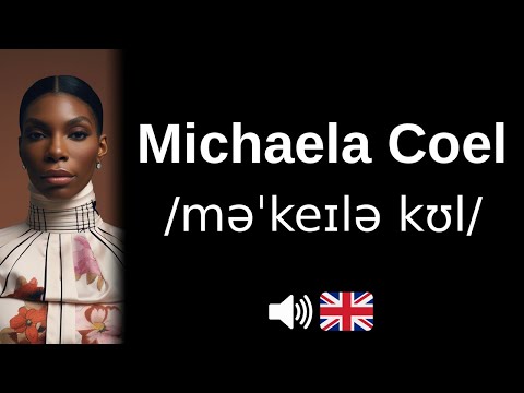 How to pronounce 'Michaela Coel' (CORRECTLY!)