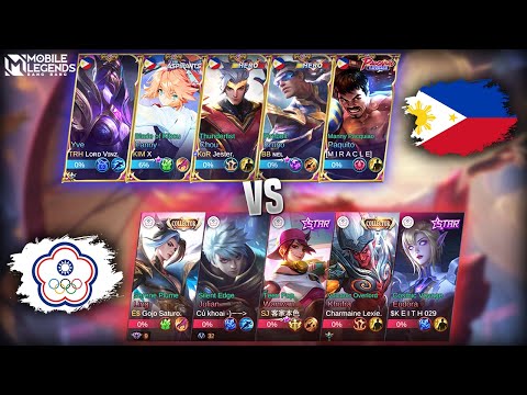 SAVAGE!! Bruno PHILIPPINES vs. Wanwan CHINESE TAIPEI!! | National Arena Contest MLBB