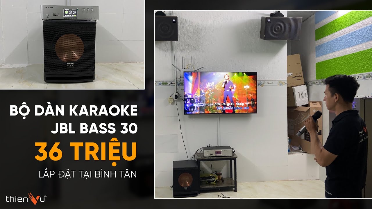 video Bộ dàn karaoke JBL MK12 TVA 412022 0