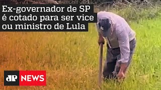 Alckmin posta vídeo capinando após Lula sugerir chefia da Agricultura