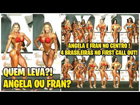 FRANCIELLE E ANGELA BORGES NO CENTRO O TEMPO TODO JU CHITARRA E ISA ! PREVIAS WELLNESS OLYMPIA 2021