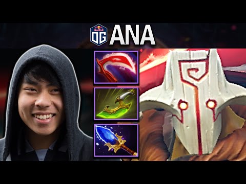 OG.ANA SMURF JUGGERNAUT WITH 24 KILLS - DOTA 2 7.28C GAMEPLAY
