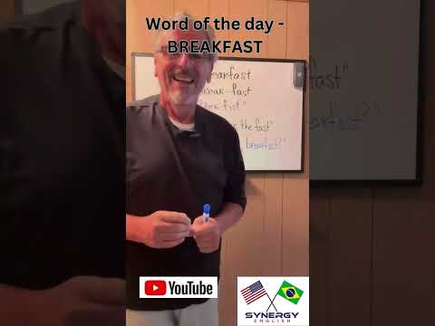 Word of the day - BREAKFAST