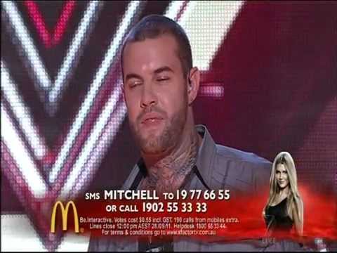 Mitchell Callaway - X Factor Australia 2011 Live Show 2 (FULL)