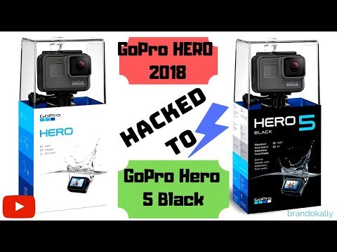 GoPro Hero 2018 Hack - Hero 2018 to Hero 5 Black - Uncut