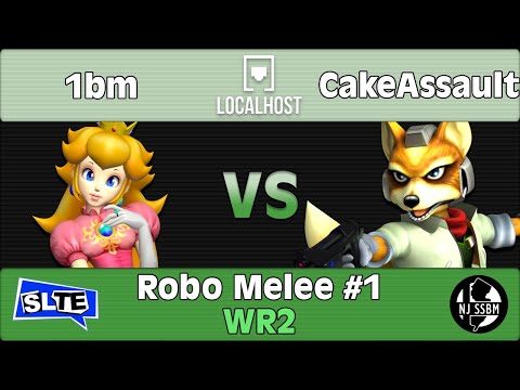 Robo Melee #1: 1bm (Peach) Vs. CakeAssault (Fox) - WQ