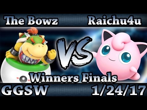 GGSW 17 - The Bowz (Bowser Jr) Vs. Raichu4u (Jigglypuff ) Smash Wii U Winners Finals - Smash 4