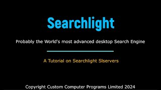 Searchlight - Slservers