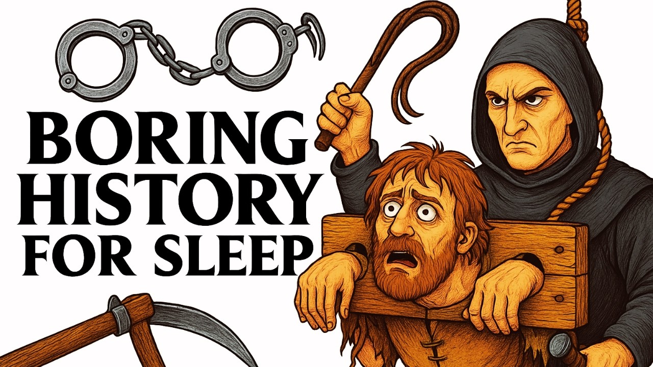 Boring History For Sleep | Why YOU Wouldn't Last a DAY as a Criminal in Medieval England