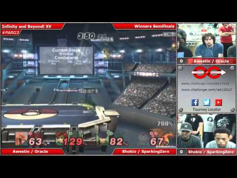 IaB15 - Oracle & Awestin vs Shokio & SparkingZero - Winners Semifinals