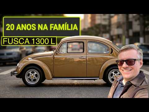 FUSCA 1300 L: há 20 anos na mesma família