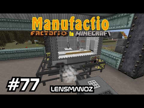 Minecraft Manufactio - Ep 77 | I'd like a Satellite Pipe please