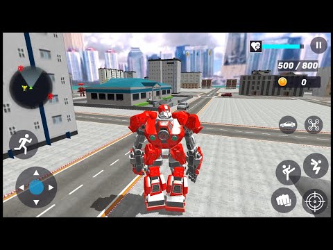 Dolphin Robot Transform Wars - Android Gameplay #2