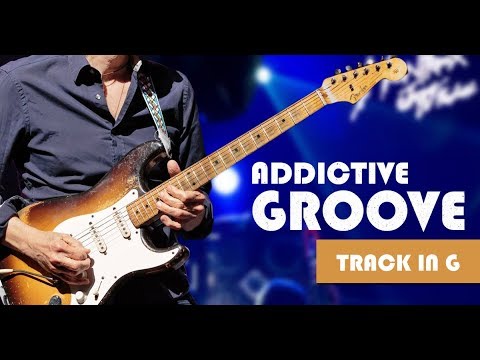 Addictive Bluesy/Funky Groove - Guitar Backing Track in G