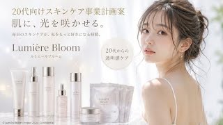Lumiere Bloom：20代向けスキンケア事業計画案