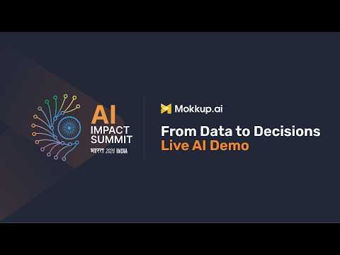 Mokkup.ai — Live Demo at AI Impact Summit 2026