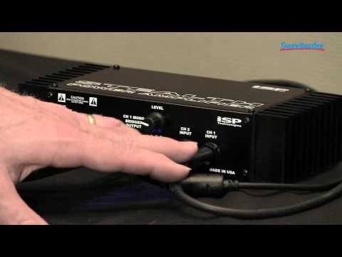 ISP Technologies Stealth Power Amplifier Overview at GearFest '13 - Sweetwater Sound
