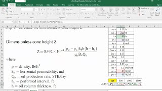 After Breakthrough Analysis 3: Dimensionless Cone Height