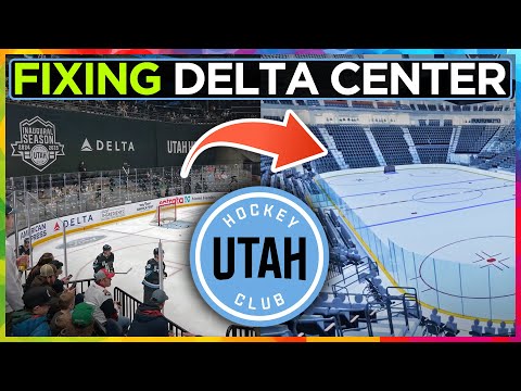 Delta Center gets FIXED for NHL, (Utah Mammoth?)